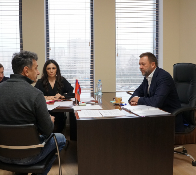 Дмитрий Саблин провел прием населения